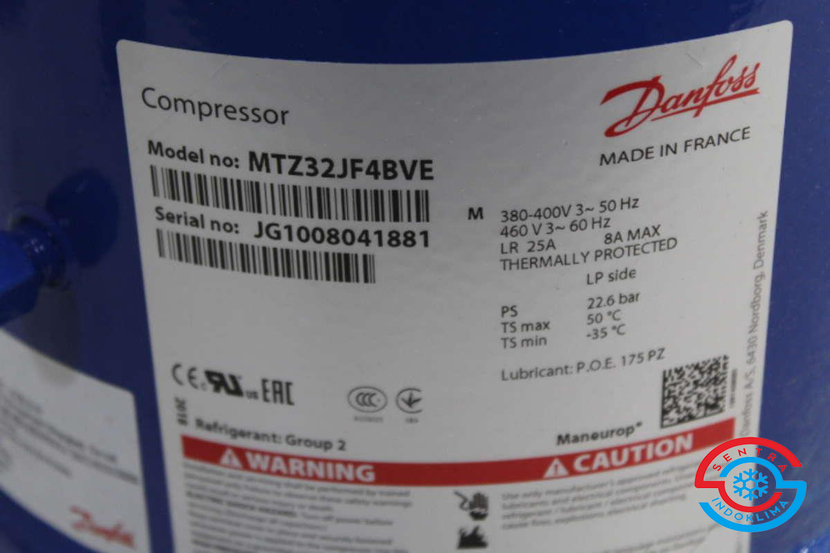 Kompresor Danfoss MTZ32JFA4BVE