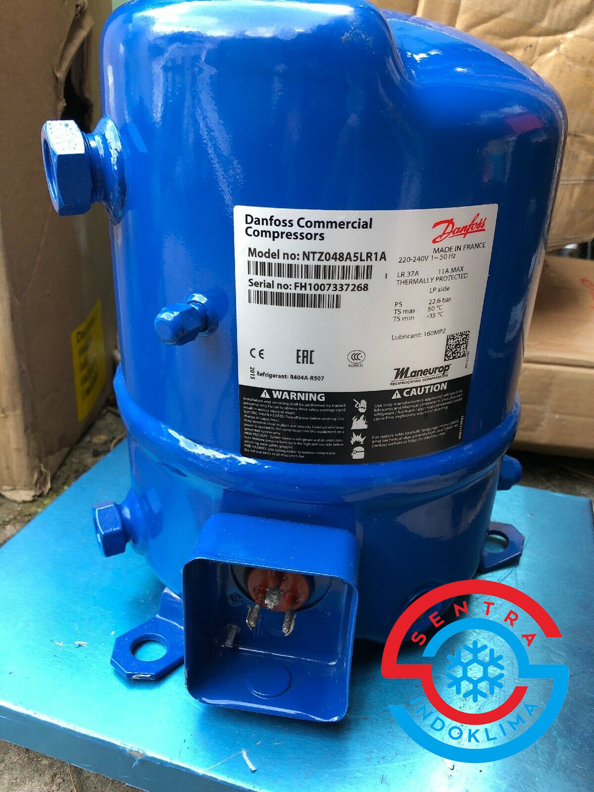 Kompresor Danfoss NTZ048A5LR1A