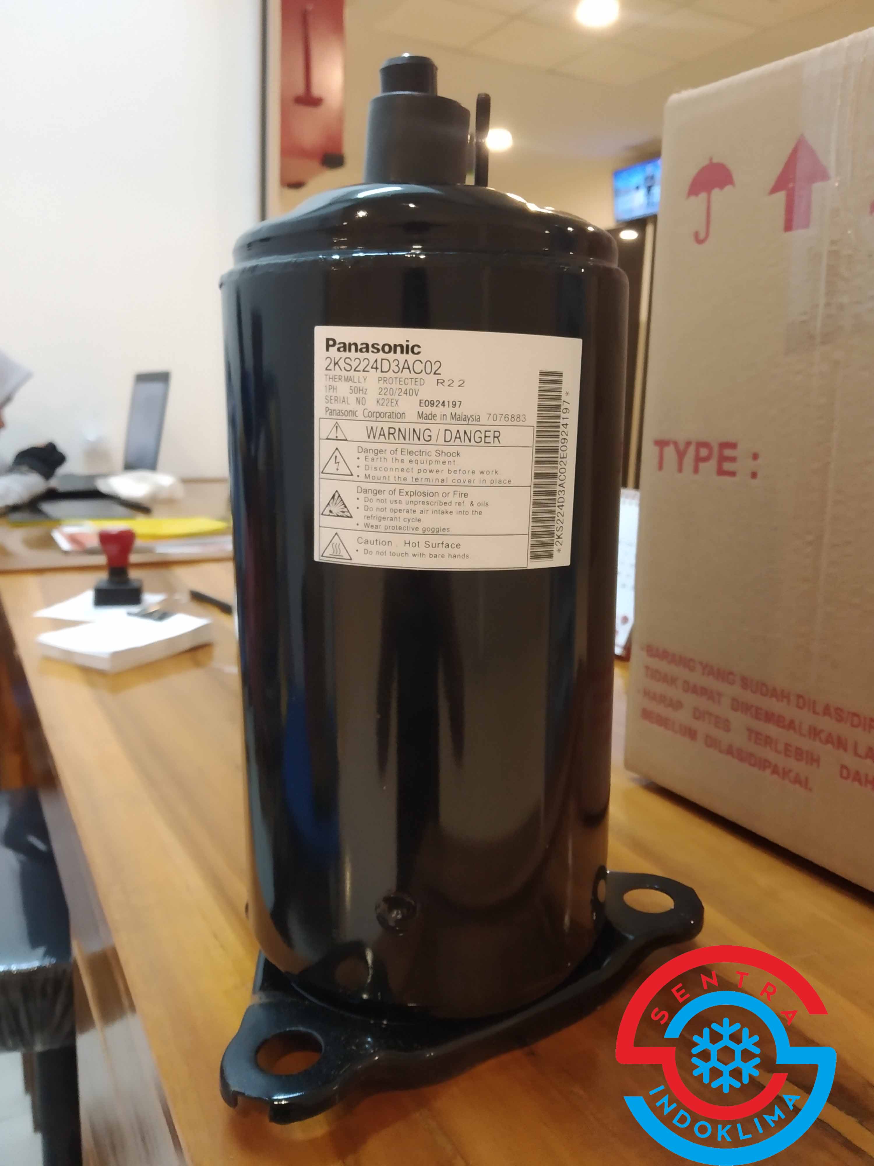 Kompresor AC Matsushita 2KS224D3AC01