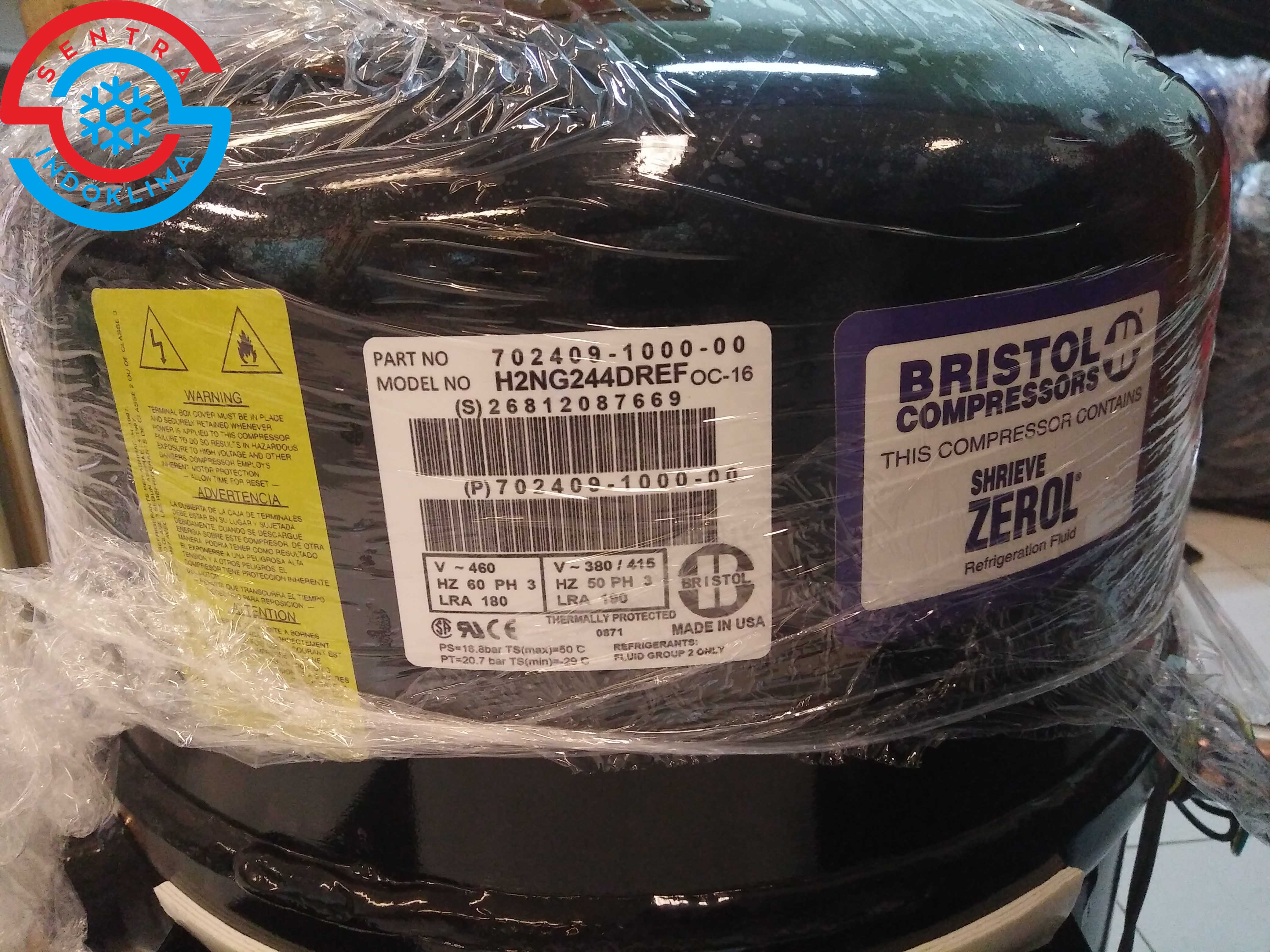 Kompresor  Bristol H2NG244DREF 