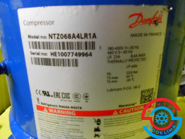 Kompresor Danfoss NTZ068A4LR1A