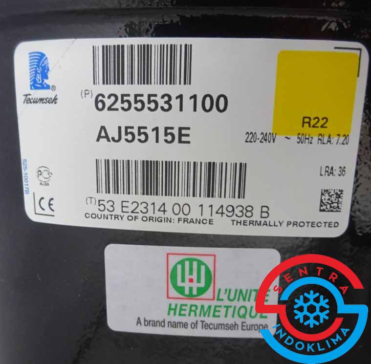 Kompresor Tecumseh AJ5515E