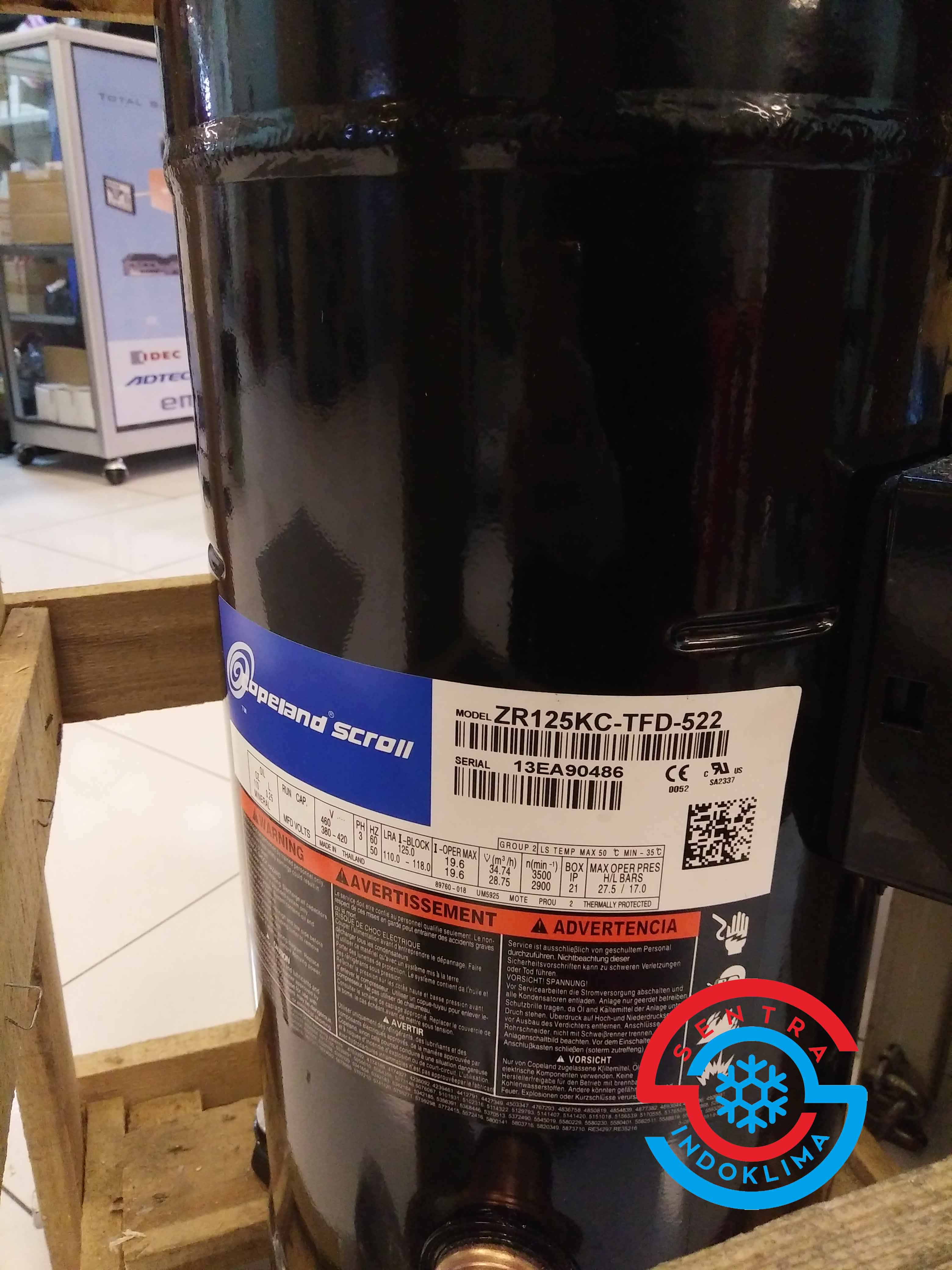 Kompresor ZR125KC-TFD-522