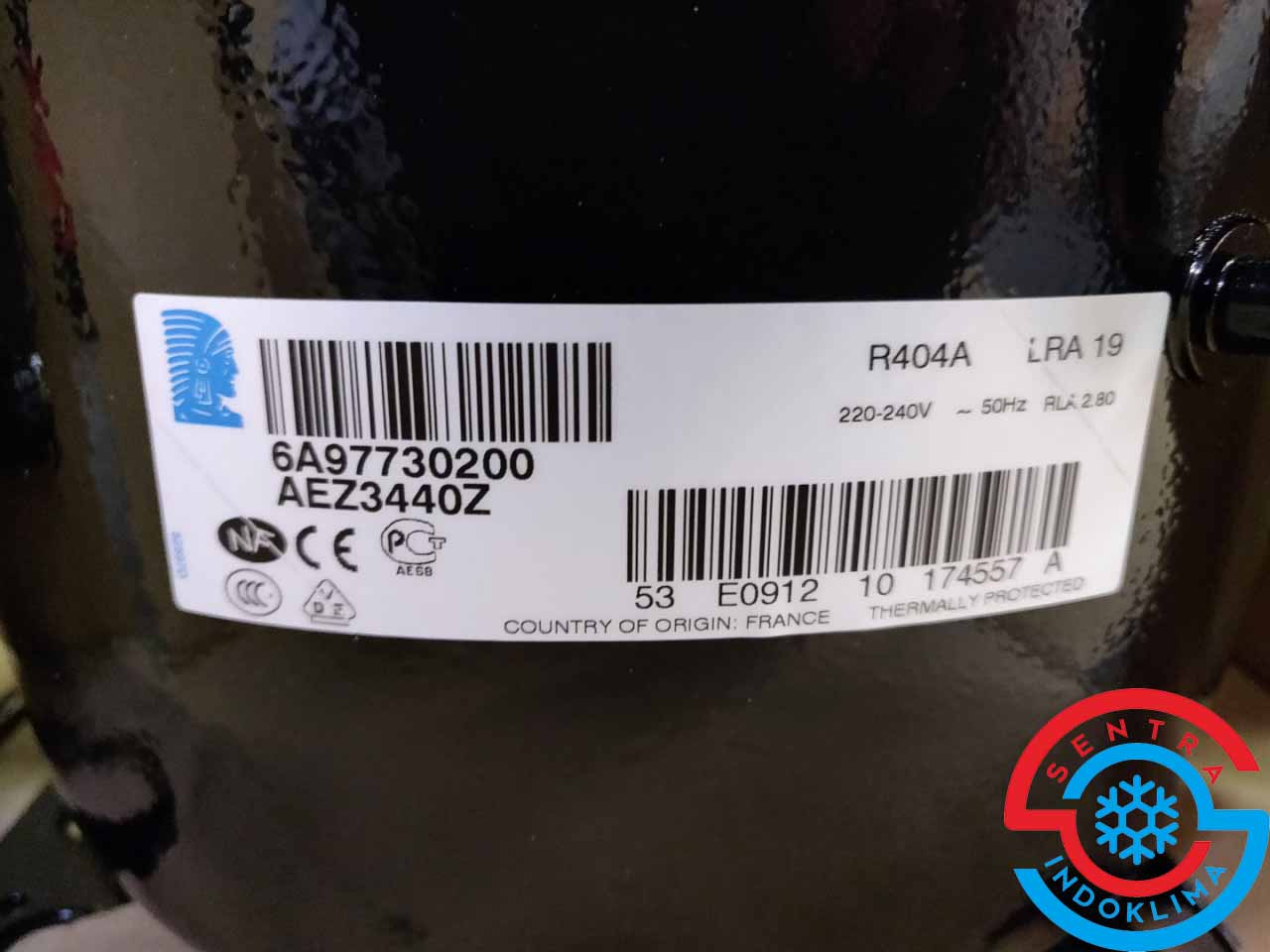 Kompresor  Tecumseh AEZ3440Z