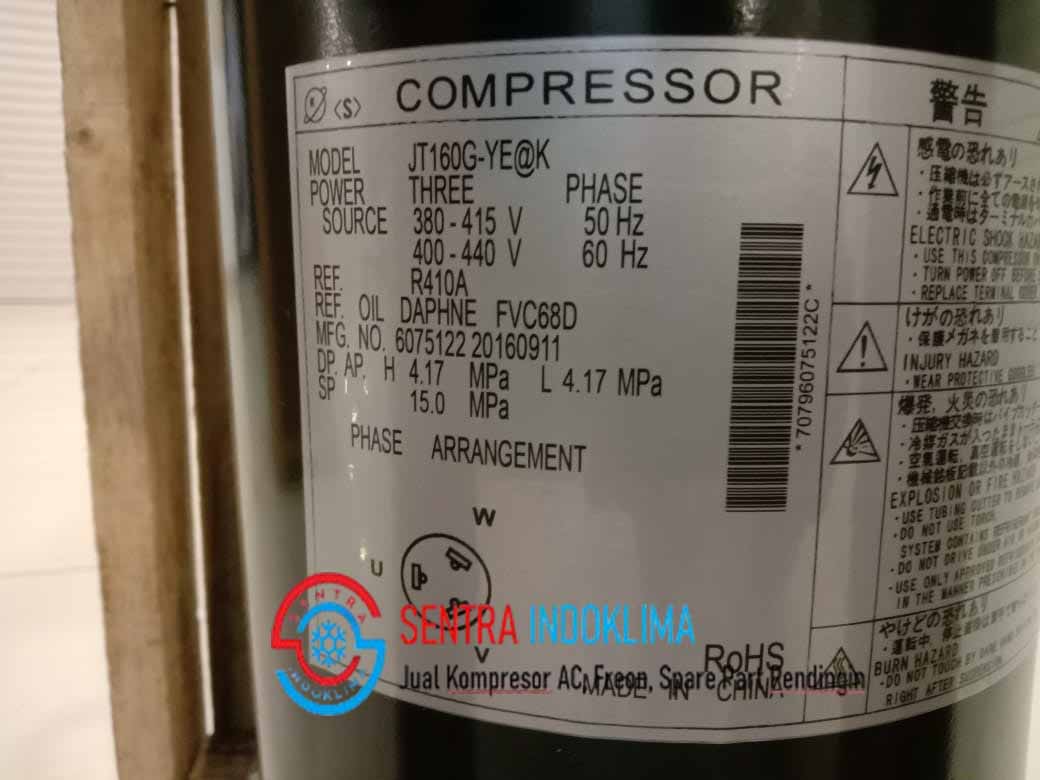 Kompresor Daikin JT160G-YE@K