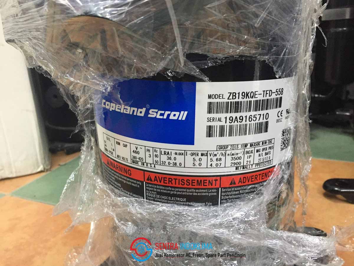 Kompresor Copeland ZB19KQE-TFD-558