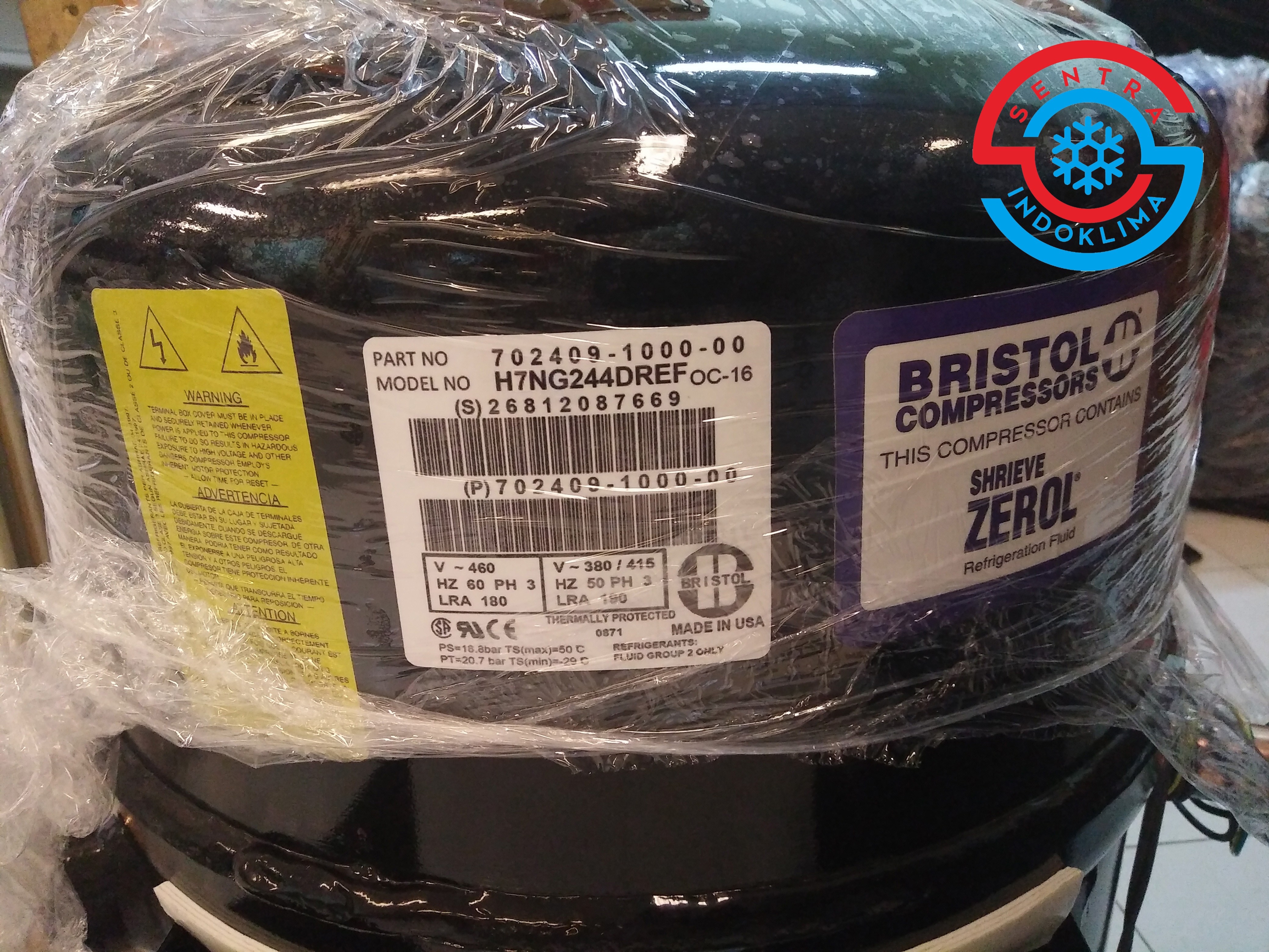 Kompresor Bristol H7NG244DREF