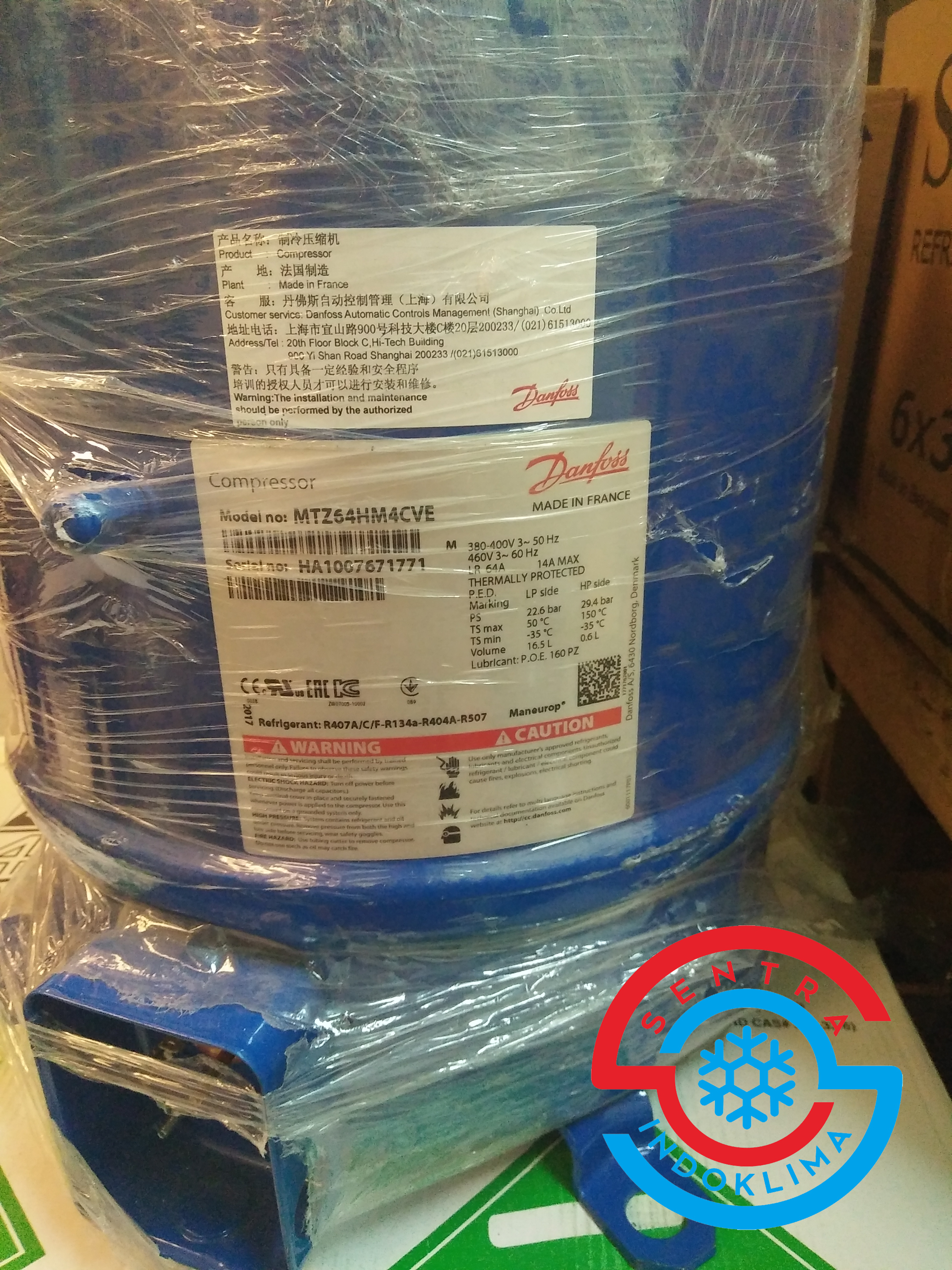 Kompresor Danfoss MTZ64HM4CVE