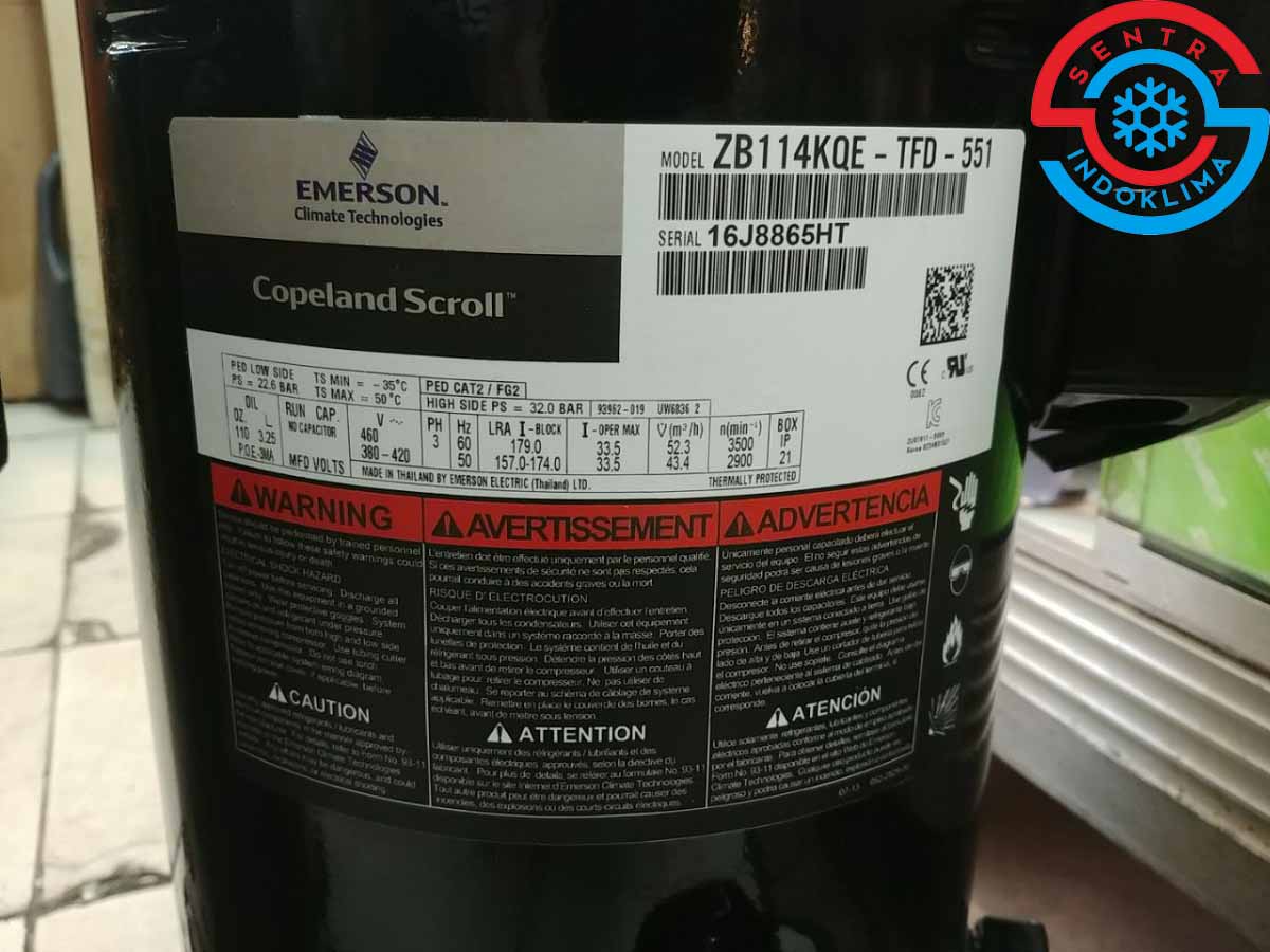 Kompresor ZB114KQE-TFD-551