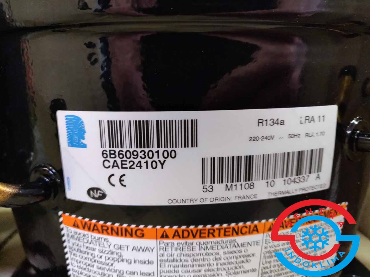 Kompresor Tecumseh CAE2410Y