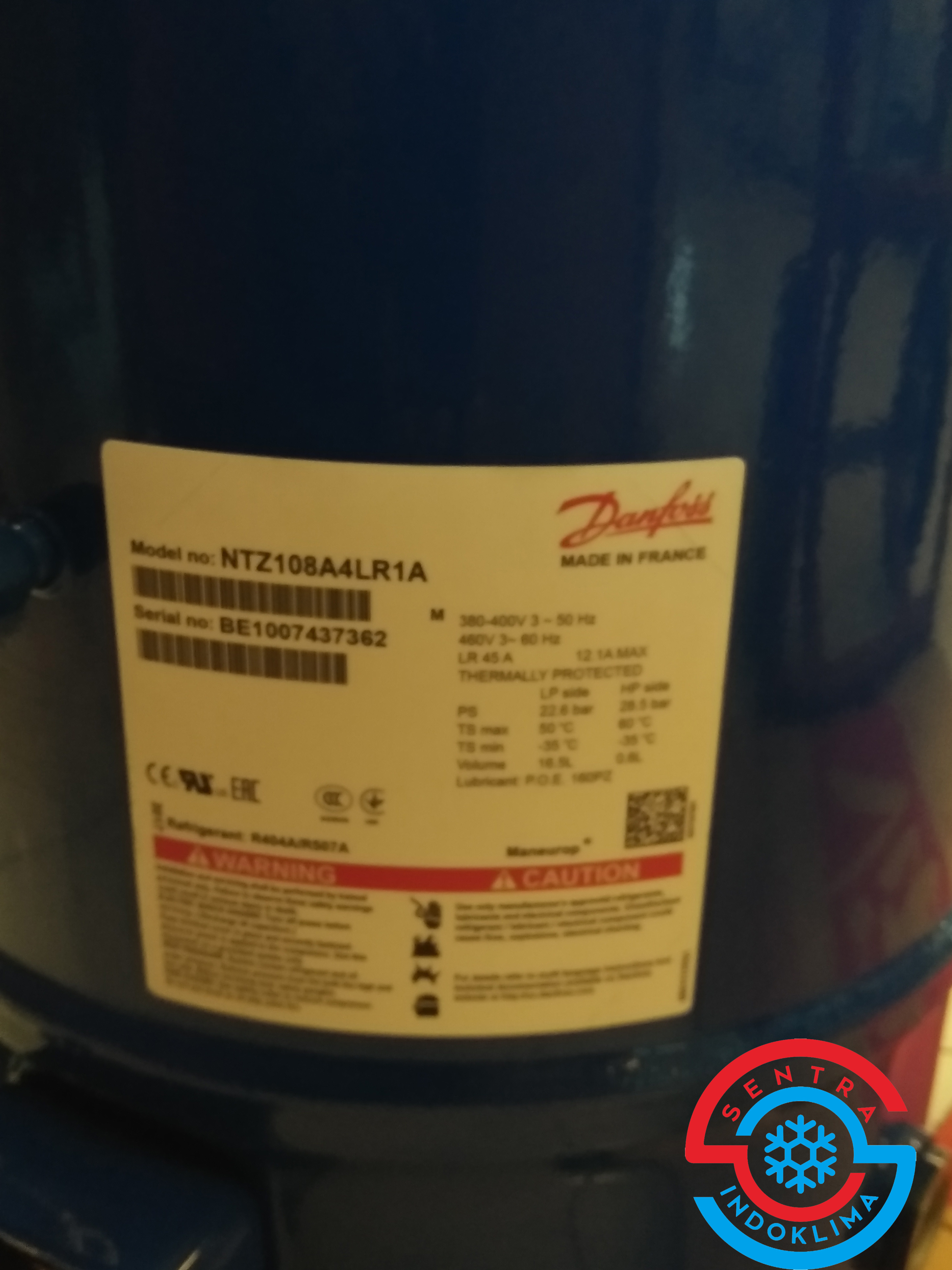 Kompresor Danfoss NTZ108A4LR1A