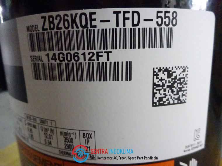 Kompresor ZB26KQE-TFD-558 Copeland scroll