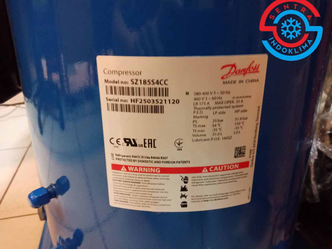 Kompresor Danfoss SZ185S4CC
