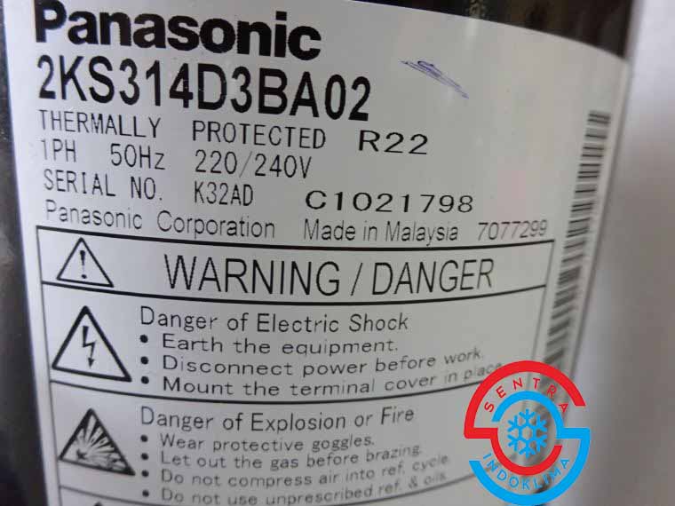 Kompresor Panasonic 2KS314D3BA02
