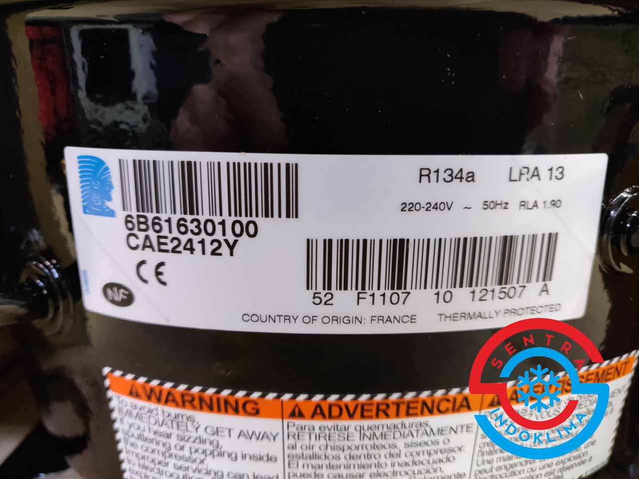 Kompresor Tecumseh CAE2412Y