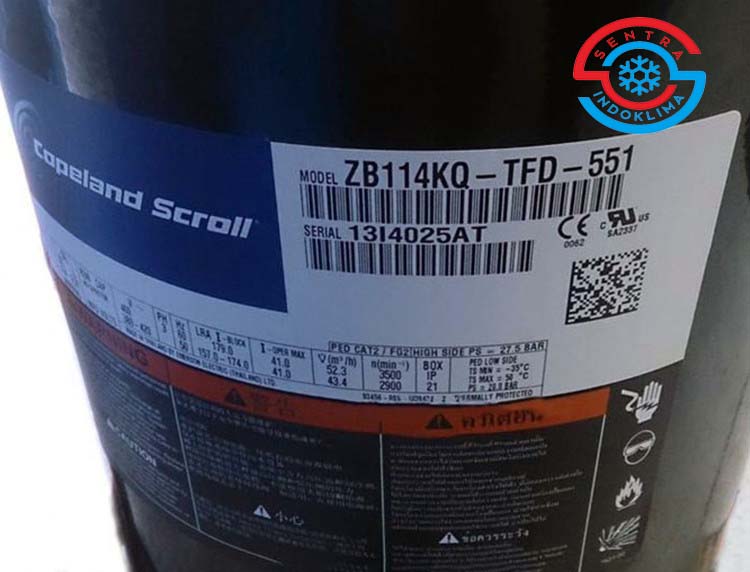 Kompresor  ZB114KQ-TFD-551