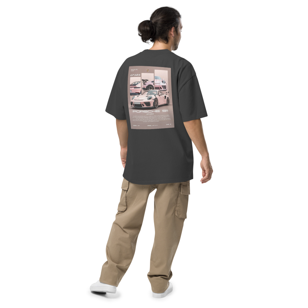 T-shirt Faded Porsche