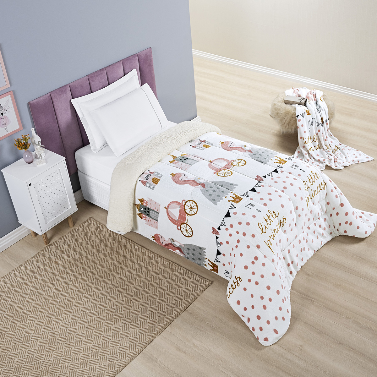 Coberdrom Solteiro - Temas Infantis