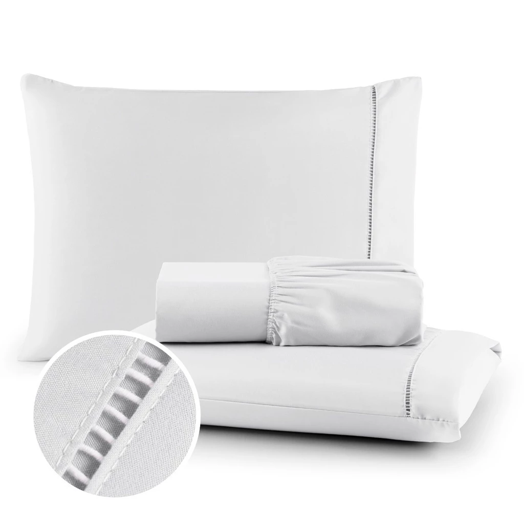 Jogo de Lençol 03 Peças - 400 Fios