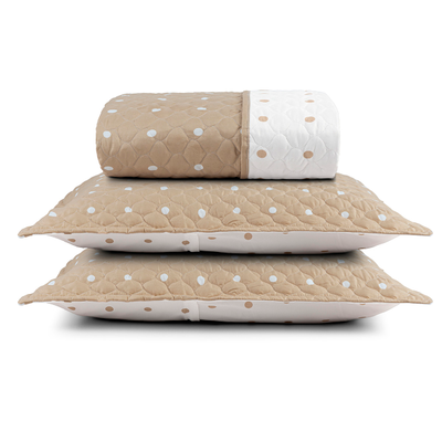 Cobre Leito King 3 Peças - Percal 200 Fios