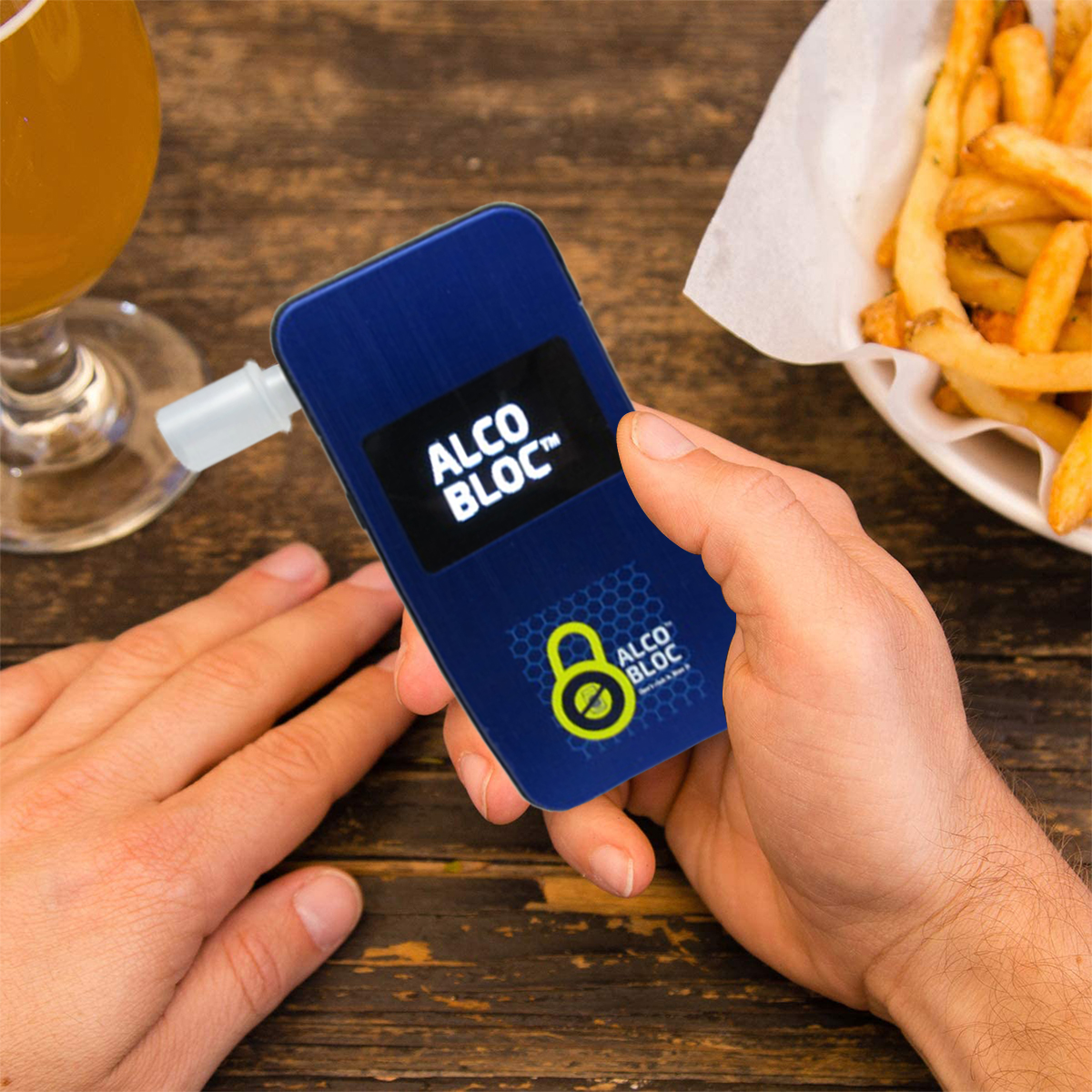 Portable & Precise Breath Tester (Breathalyzer)