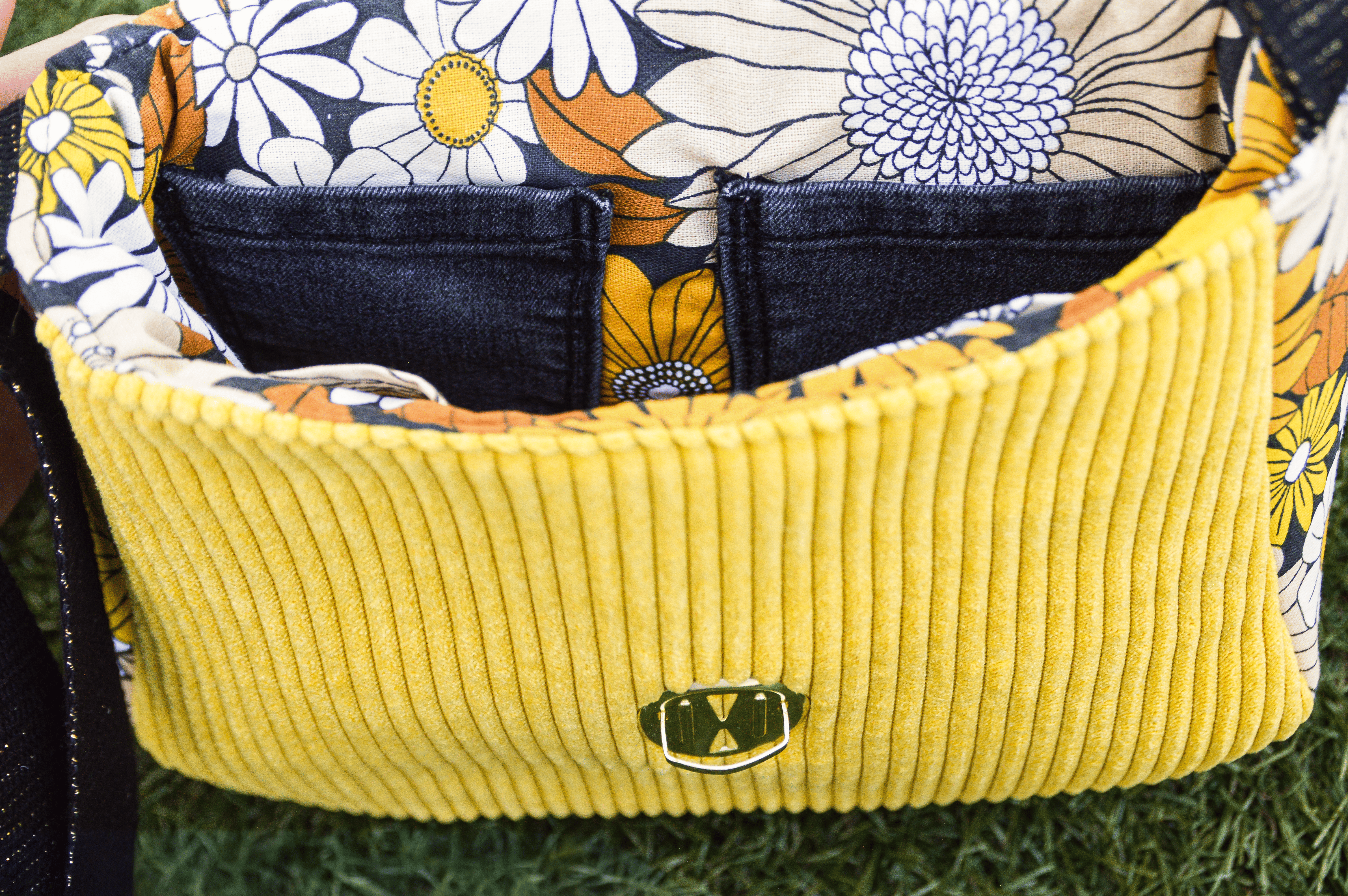 Sac bandoulière jaune