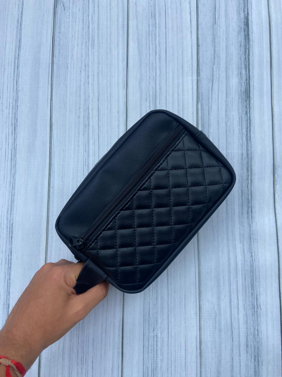 Neceser Negro con Rombos