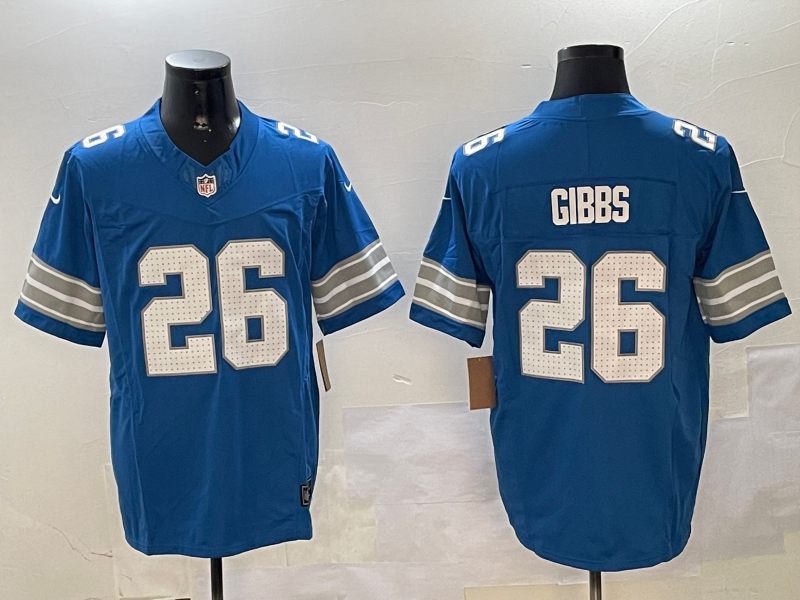 Detroit Lions Gibbs #26 Jersey $55
