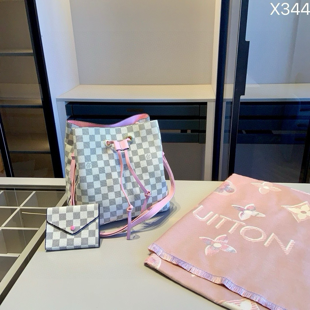 Louis Vuitton Damier Azur Handbag