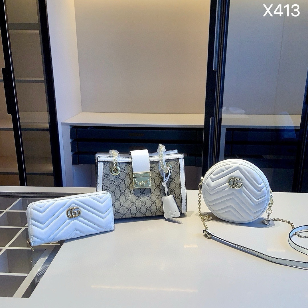 Gucci Handbag and Accessories Set