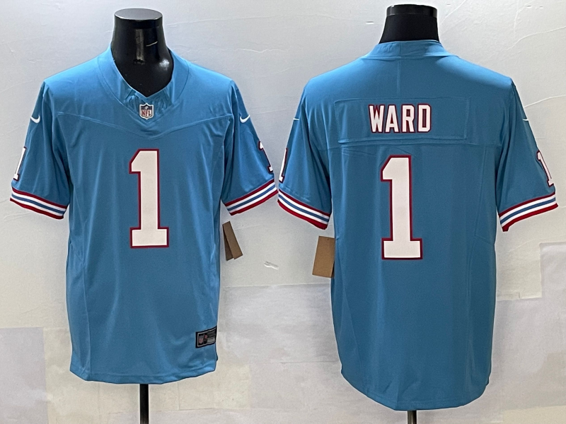 Cam Ward Tennessee Titans #1 Football Jersey $55
