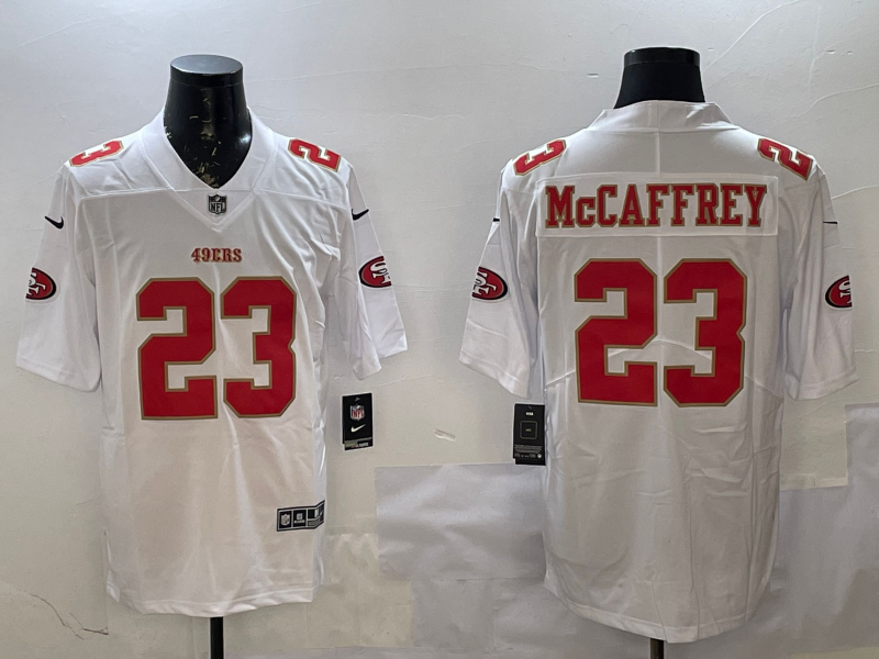 San Francisco 49ers Christian McCaffrey #23 Jersey $55