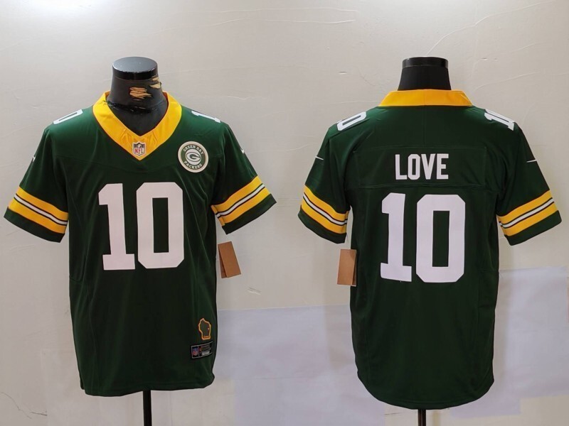 Green Bay Packers #10 Jordan Love Jersey $55