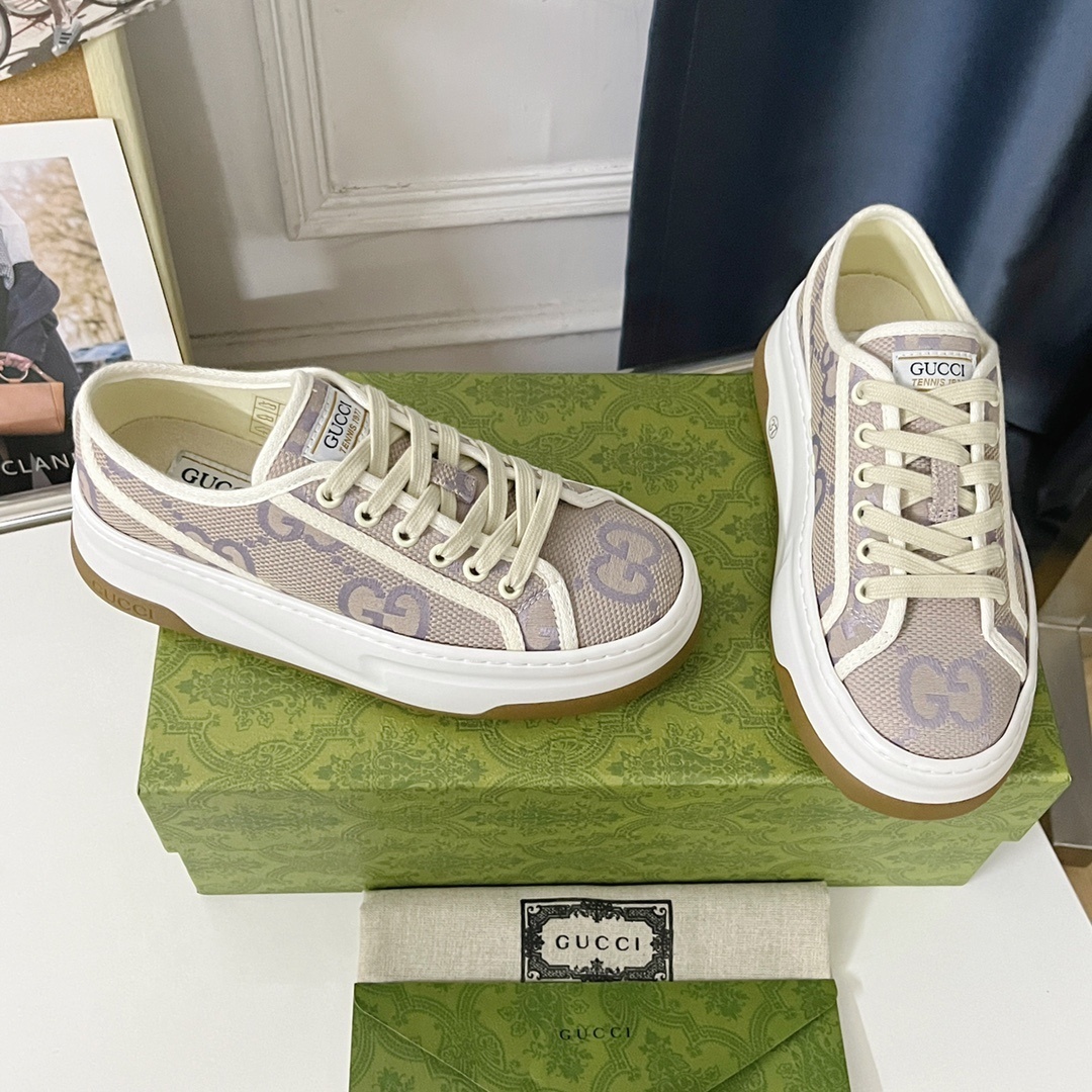 Gucci Canvas Sneakers $150