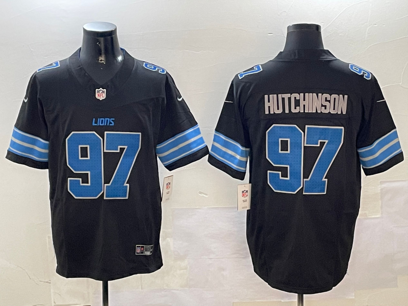 Detroit Lions Aidan Hutchinson #97 Jersey $55