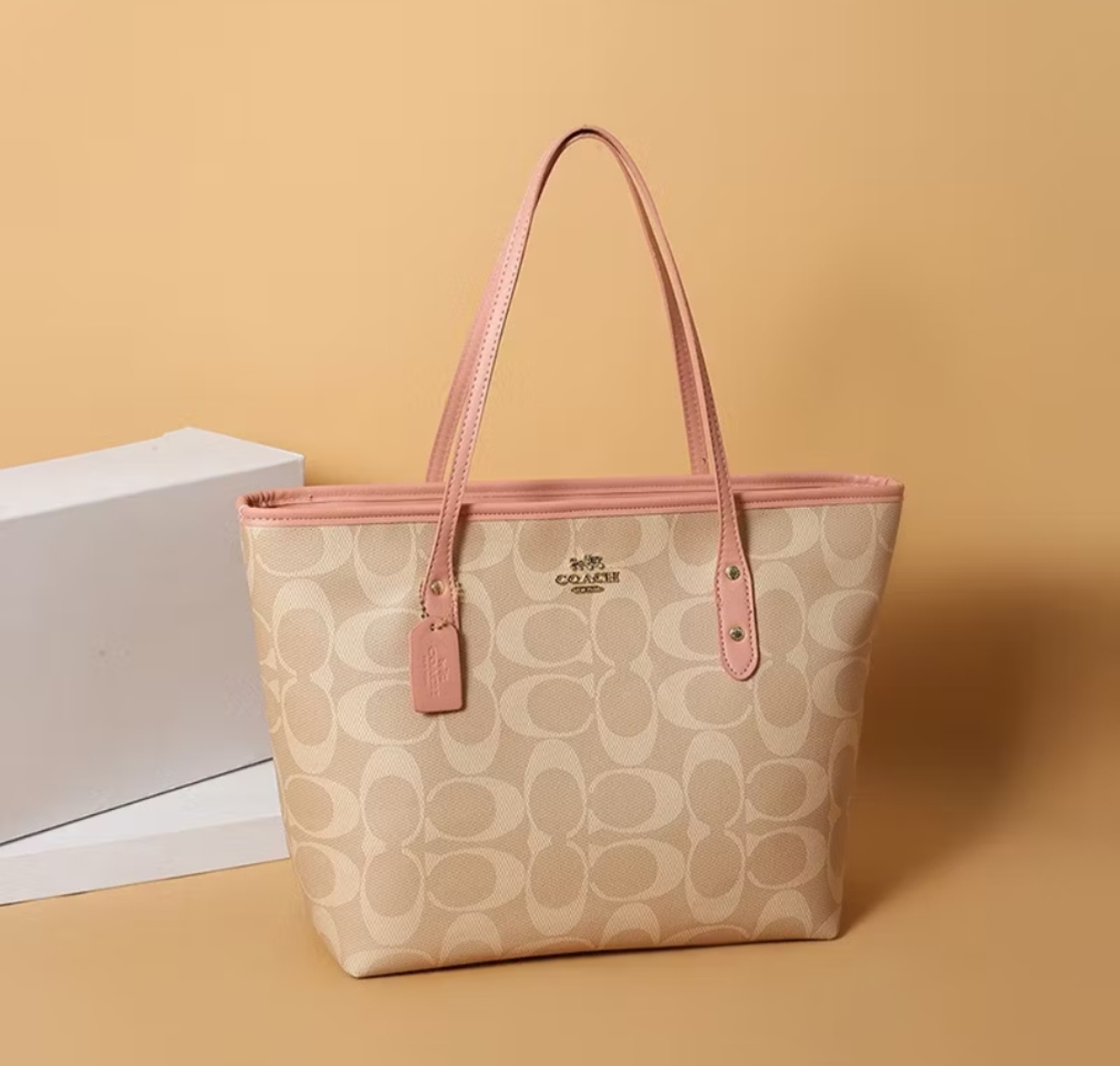 Coach Signature Tote Bag