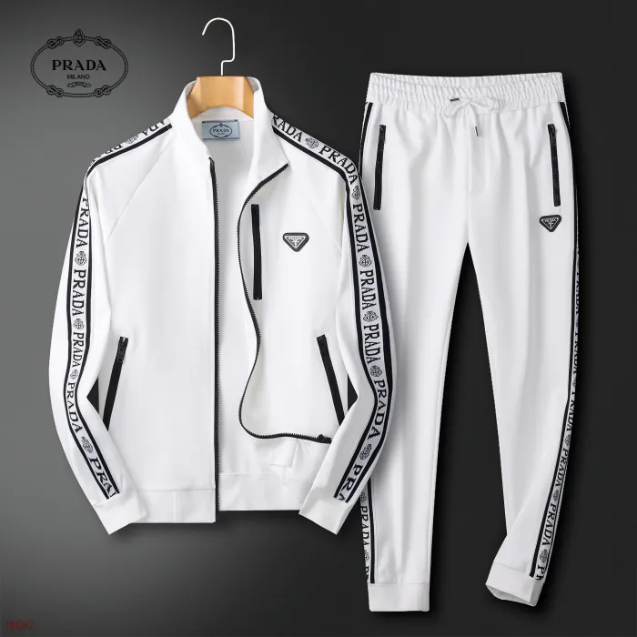 Prada White Tracksuit $225