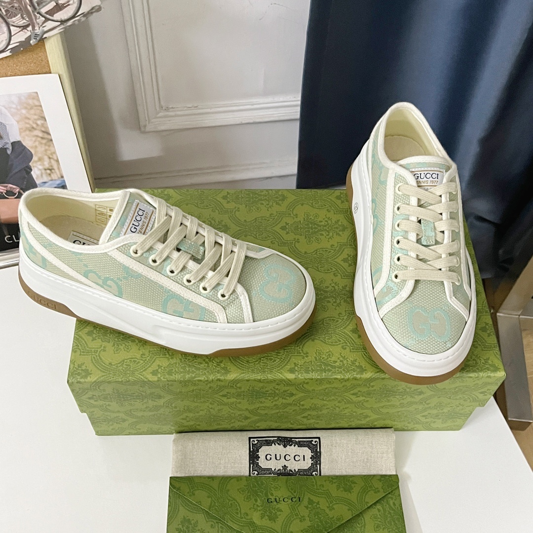 Gucci Canvas Sneakers $150