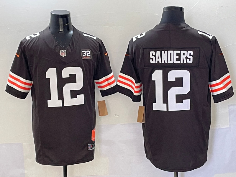 Cleveland Browns #12 Sanders Jersey $55