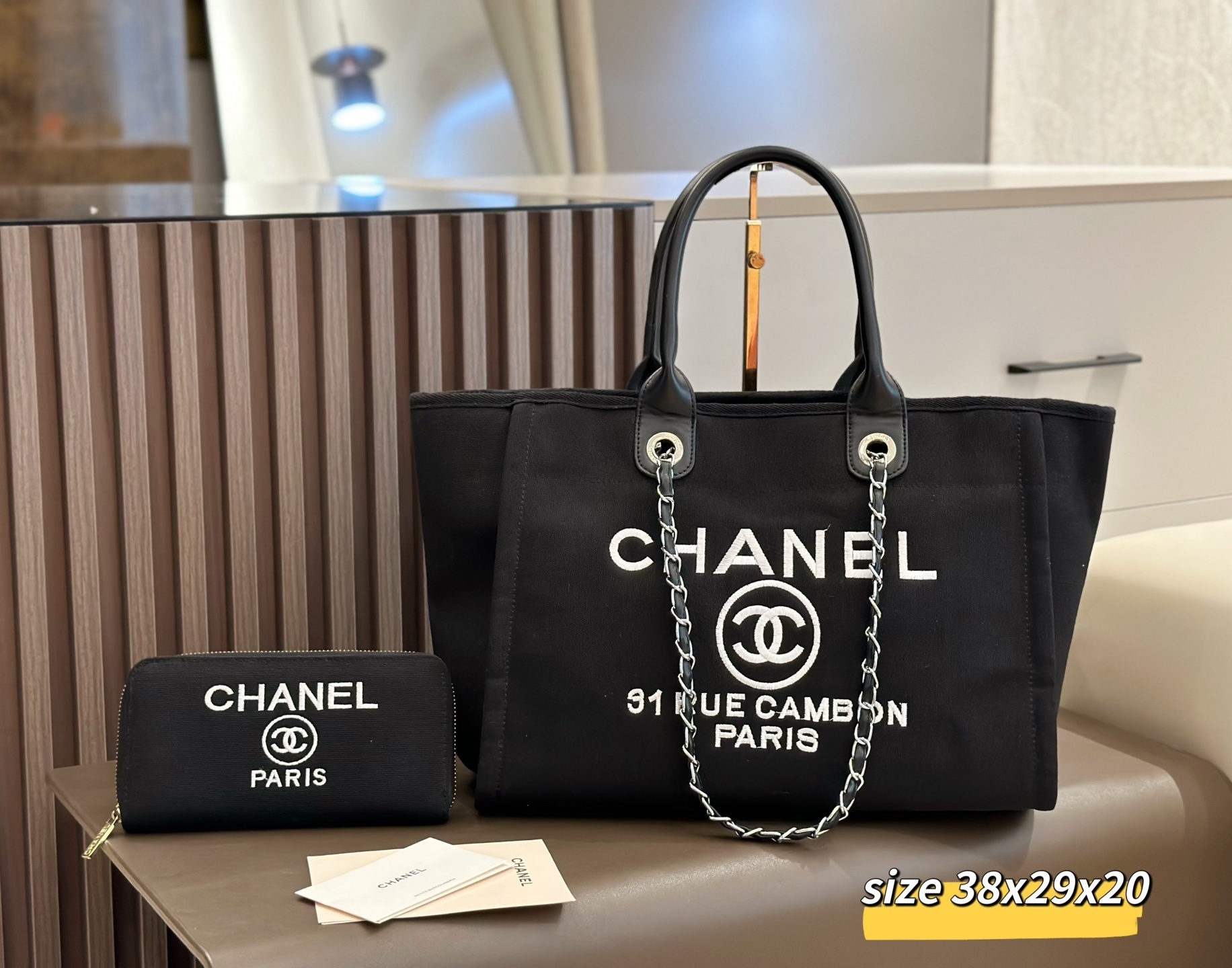 Chanel Paris Tote Bag $125
