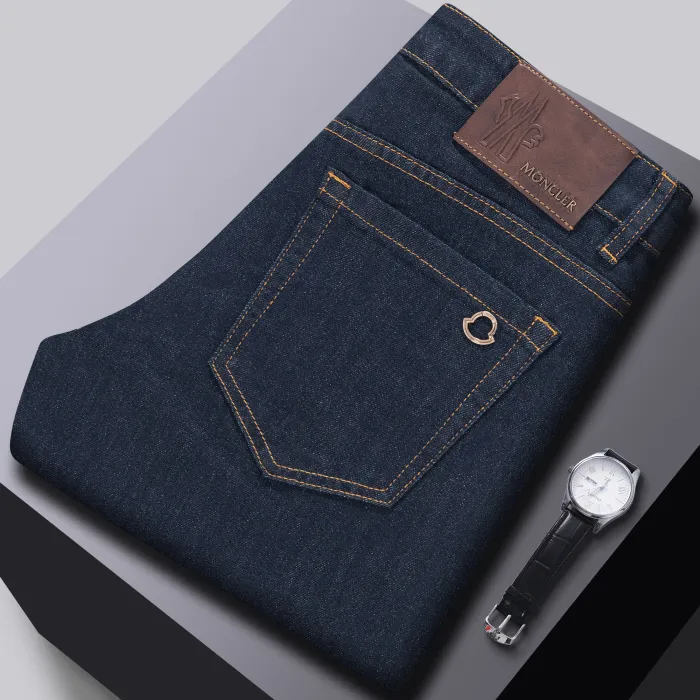 Moncler Dark Blue Denim Jeans $100