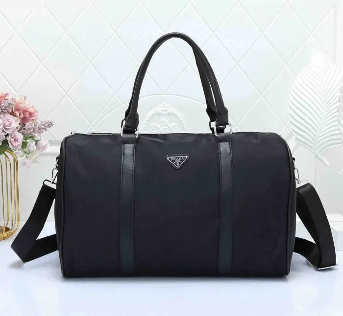 Prada Black Travel Duffle Bag $200
