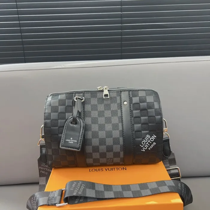 Louis Vuitton Damier Graphite Canvas Crossbody Bag $200