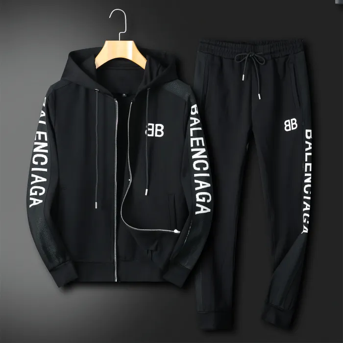 Balenciaga Black Tracksuit $225