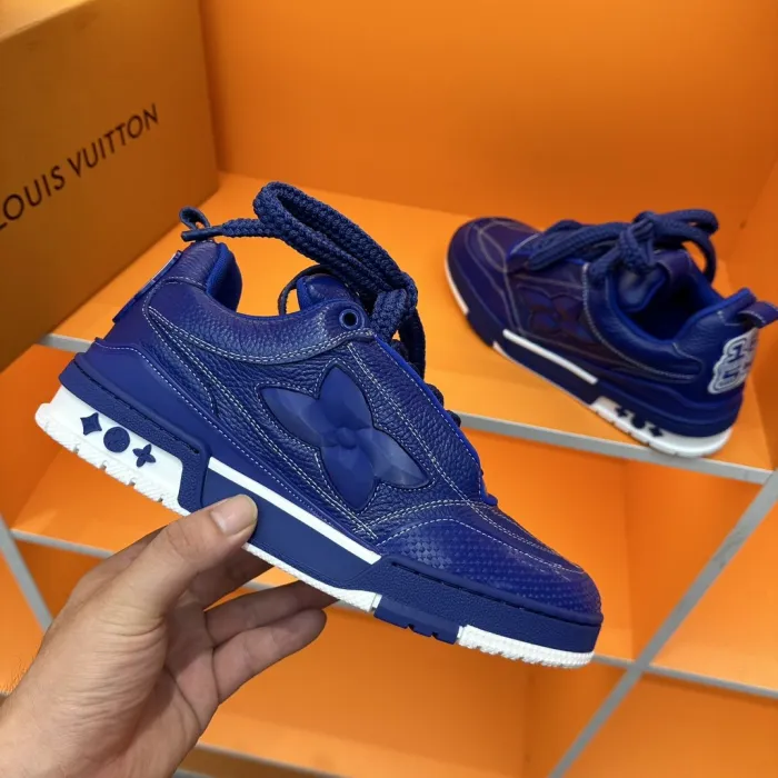 Louis Vuitton Blue Sneakers