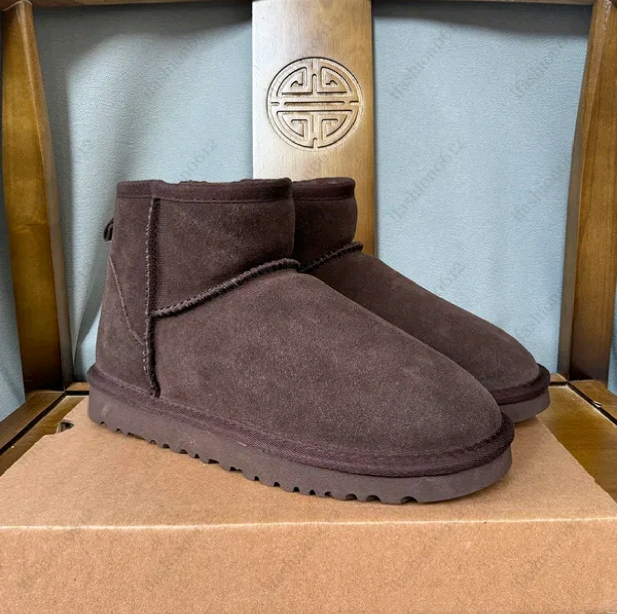 UGG Classic Brown Suede Winter Boots $125