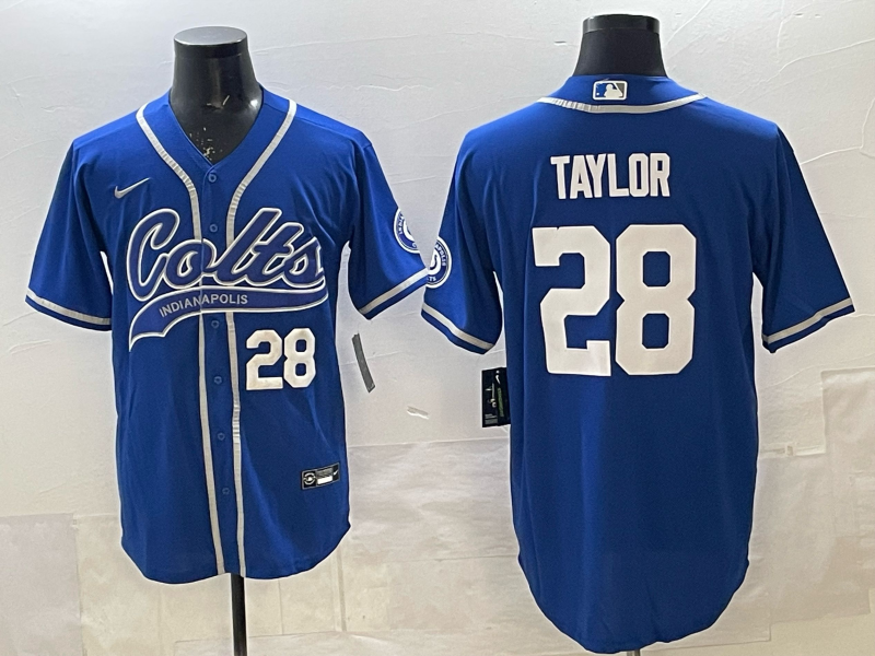 Indianapolis Colts Taylor #28 Baseball Jersey $55