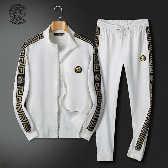 Versace White Tracksuit $225