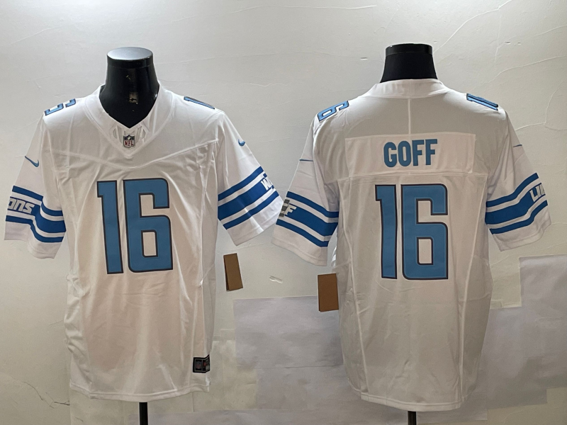 Detroit Lions Jared Goff #16 Jersey $55