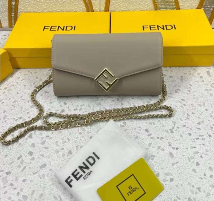 Fendi Leather Crossbody Bag